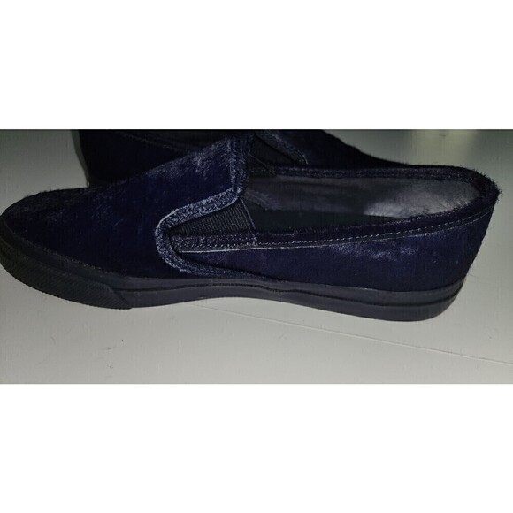Sperry Top-Sider for Jeffrey of NYC Blue Leather Loafers Boat Shoes Pony Sz 10 - Picture 6 of 8
